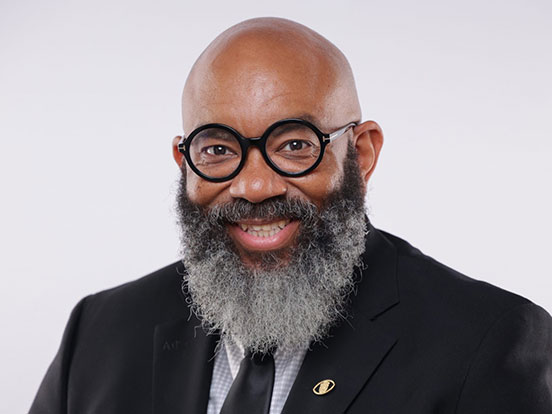  This is a photo of Dr. Tyrone Sylvester, HCDE's new executive director of human resources